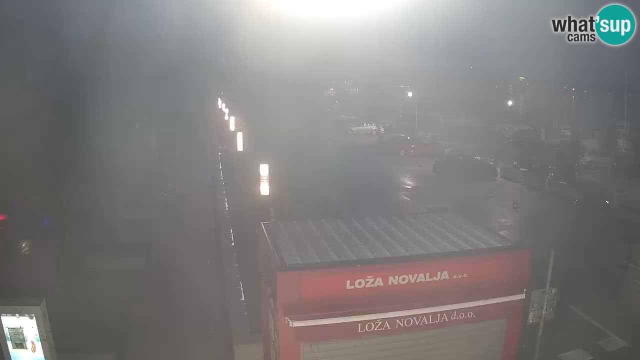 Live cam Novalja – Obala Petra Krešimira IV