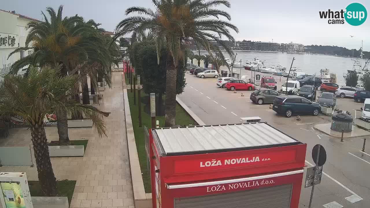 Live cam Novalja – Obala Petra Krešimira IV