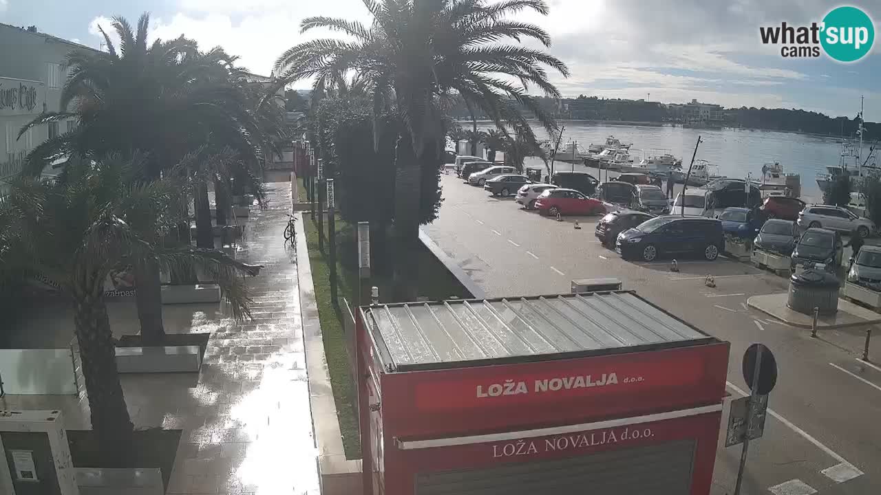 Webcam live Novalja – Obala Petra Krešimira IV