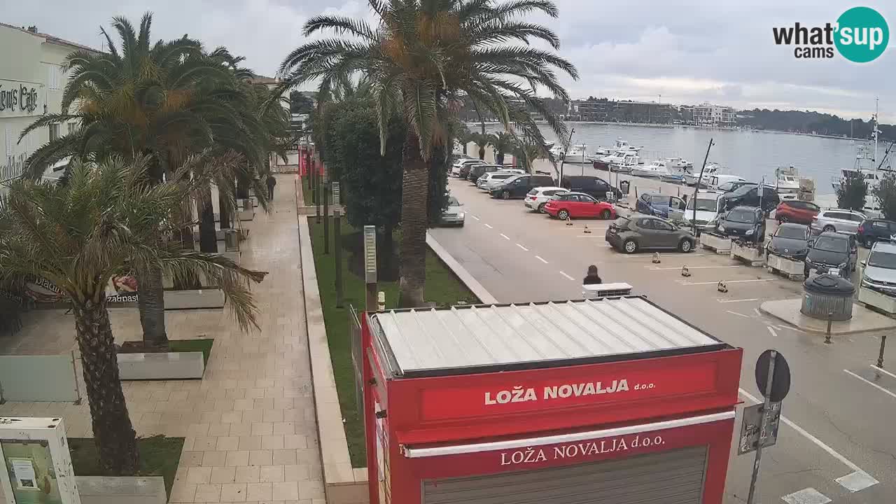 Webcam live Novalja – Obala Petra Krešimira IV