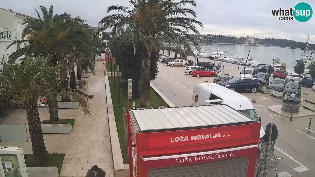 Live cam Novalja – Obala Petra Krešimira IV