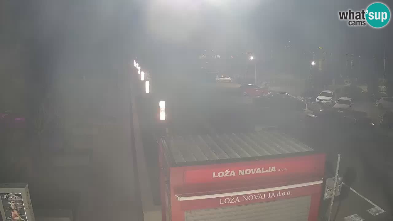 Webcam Novalja – Obala Petra Krešimira IV