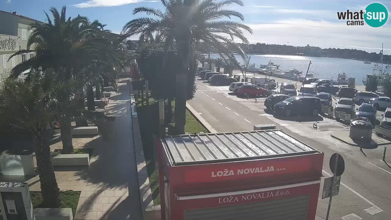 Webcam Novalja – Obala Petra Krešimira IV