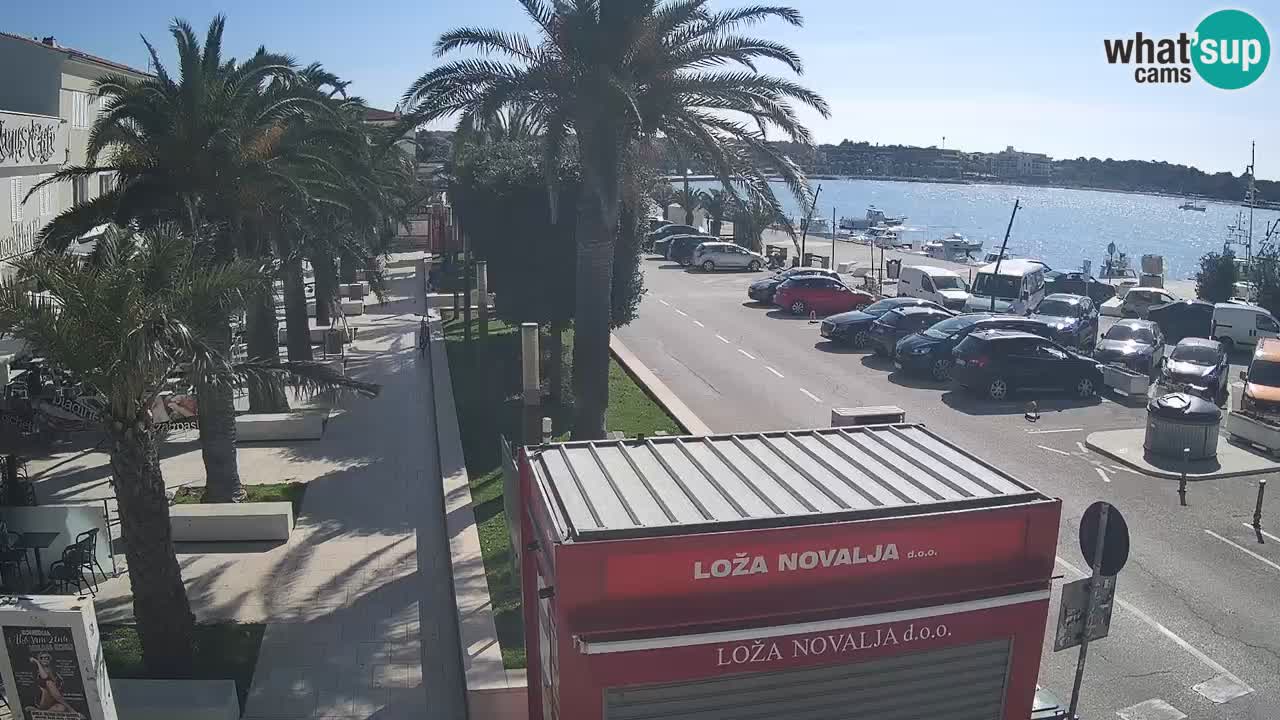 Webcam Novalja – Obala Petra Krešimira IV