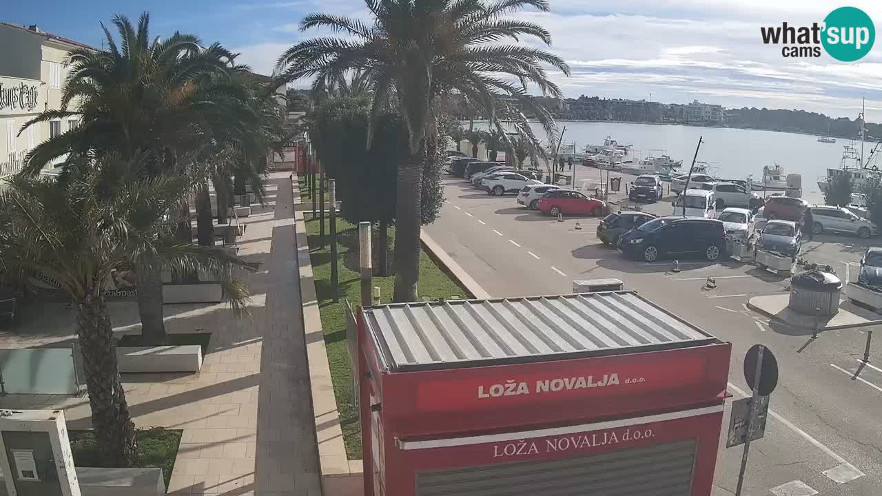 Webcam Novalja – Obala Petra Krešimira IV