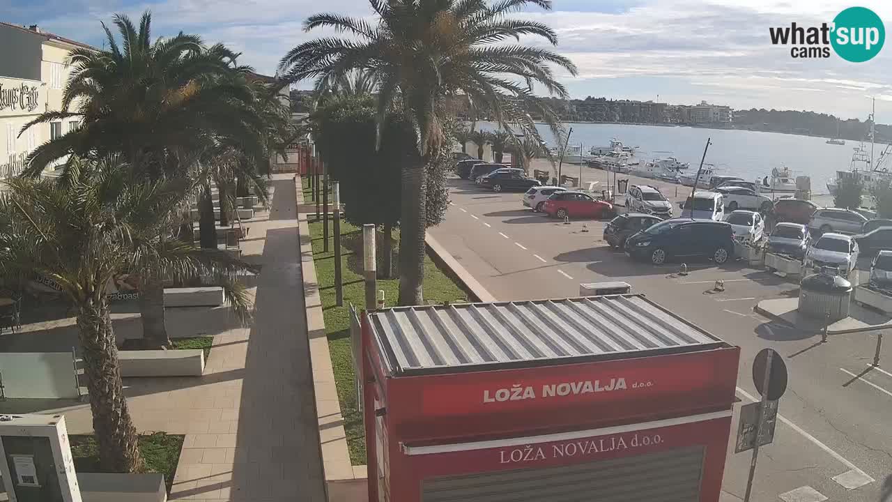 Webcam Novalja – Obala Petra Krešimira IV