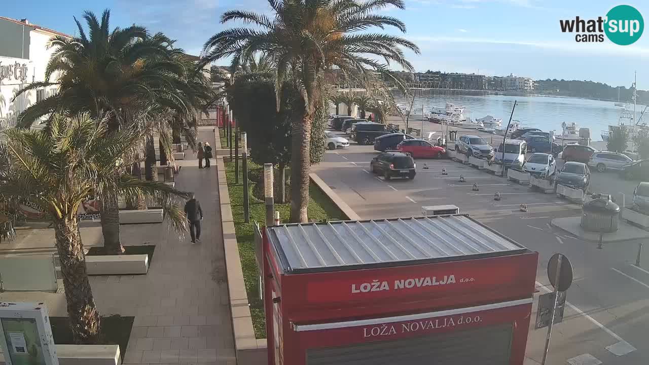 Live cam Novalja – Obala Petra Krešimira IV