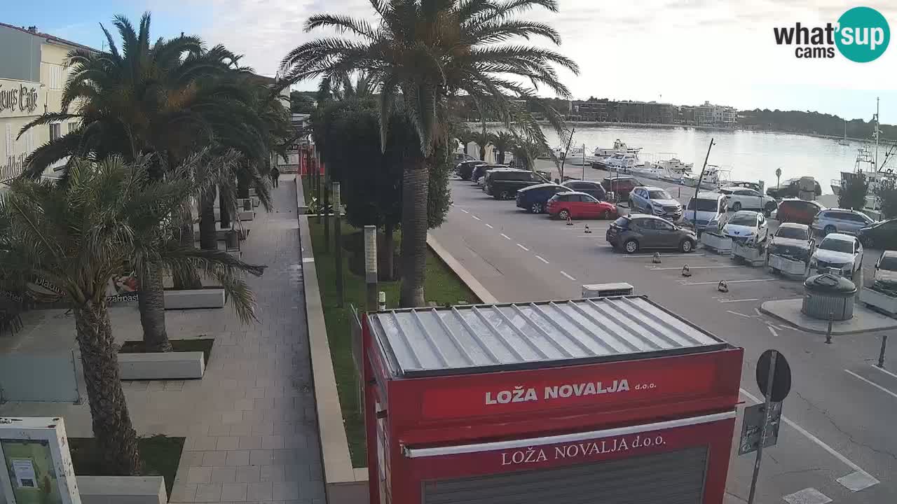 Webcam Novalja – Obala Petra Krešimira IV