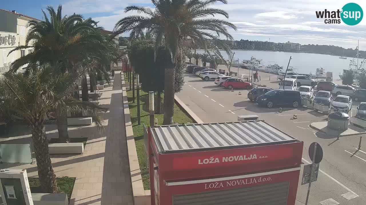 Webcam Novalja – Obala Petra Krešimira IV