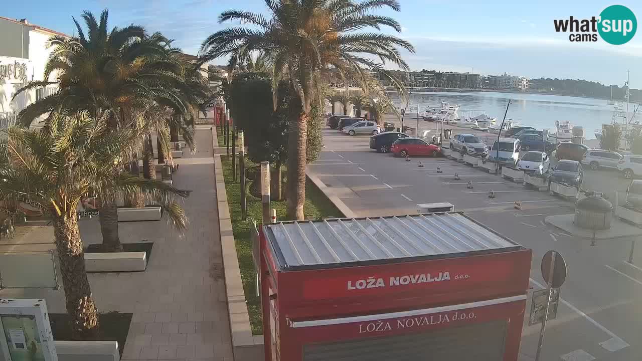 Live cam Novalja – Obala Petra Krešimira IV