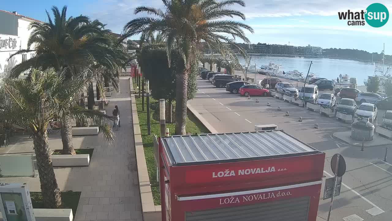 Webcam Novalja – Obala Petra Krešimira IV