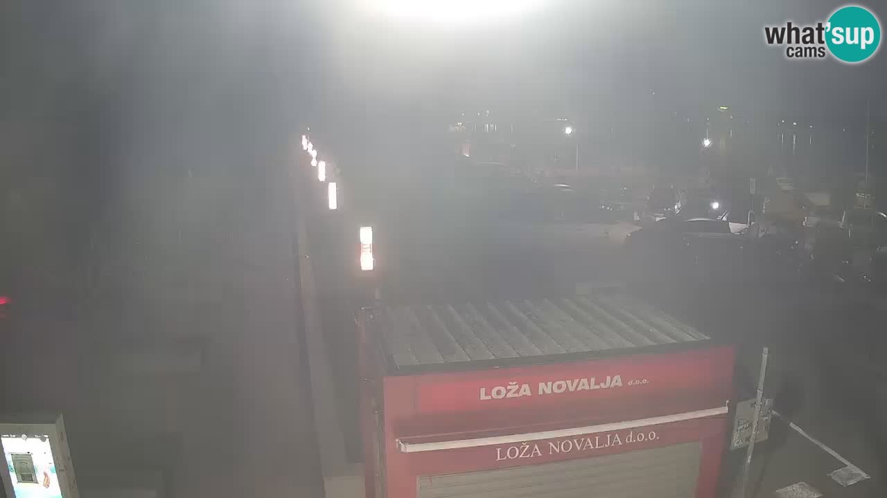 Webcam Novalja – Obala Petra Krešimira IV