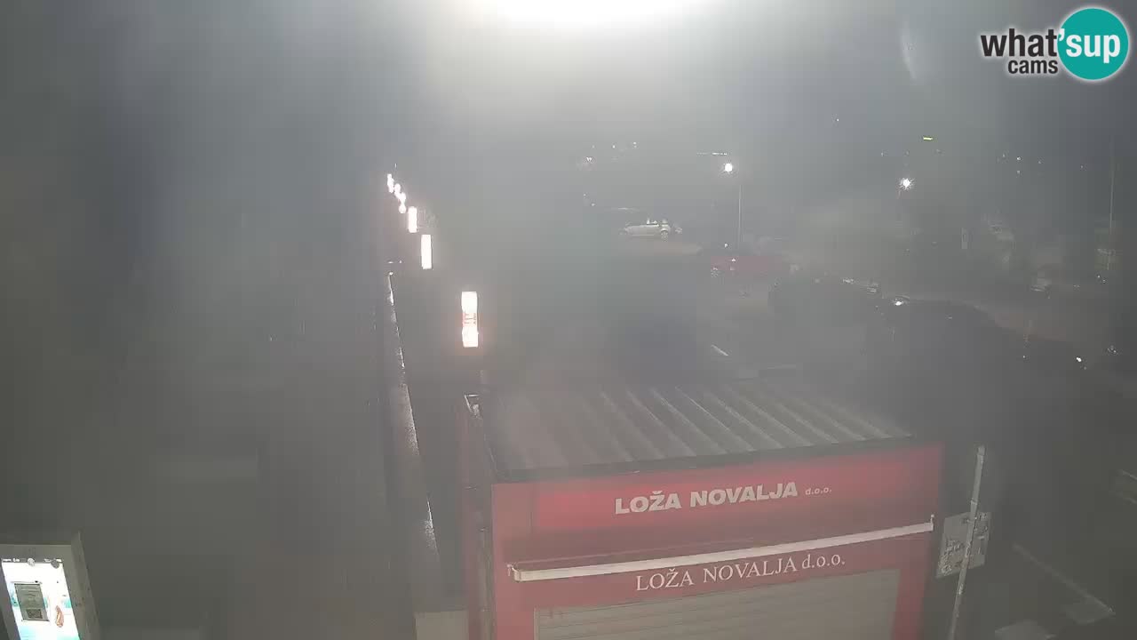Live cam Novalja – Obala Petra Krešimira IV