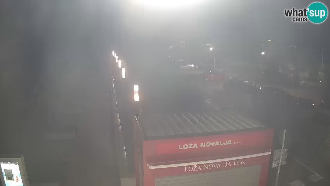 Webcam Novalja – Obala Petra Krešimira IV