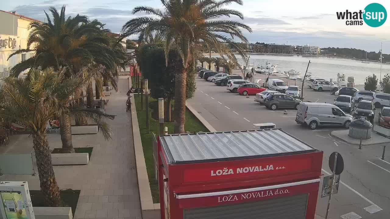 Webcam Novalja – Obala Petra Krešimira IV