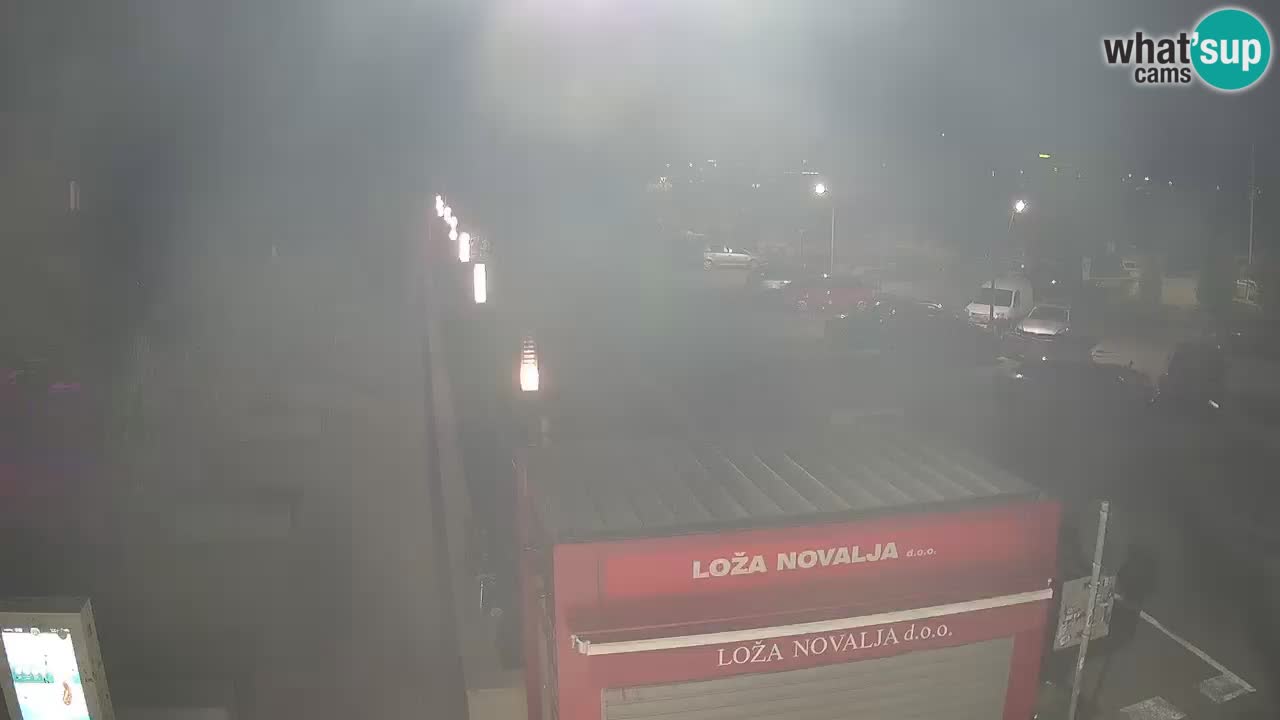 Live cam Novalja – Obala Petra Krešimira IV