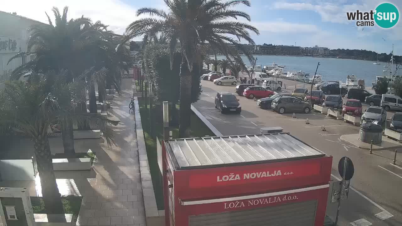 Webcam Novalja – Obala Petra Krešimira IV