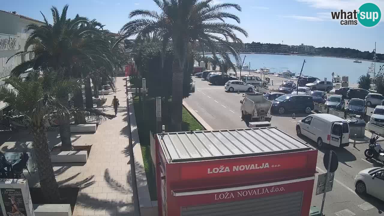 Webcam Novalja – Obala Petra Krešimira IV