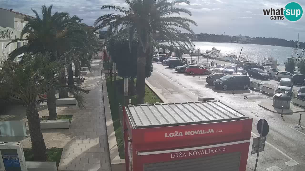 Webcam Novalja – Obala Petra Krešimira IV