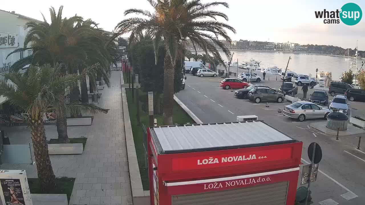 Live cam Novalja – Obala Petra Krešimira IV