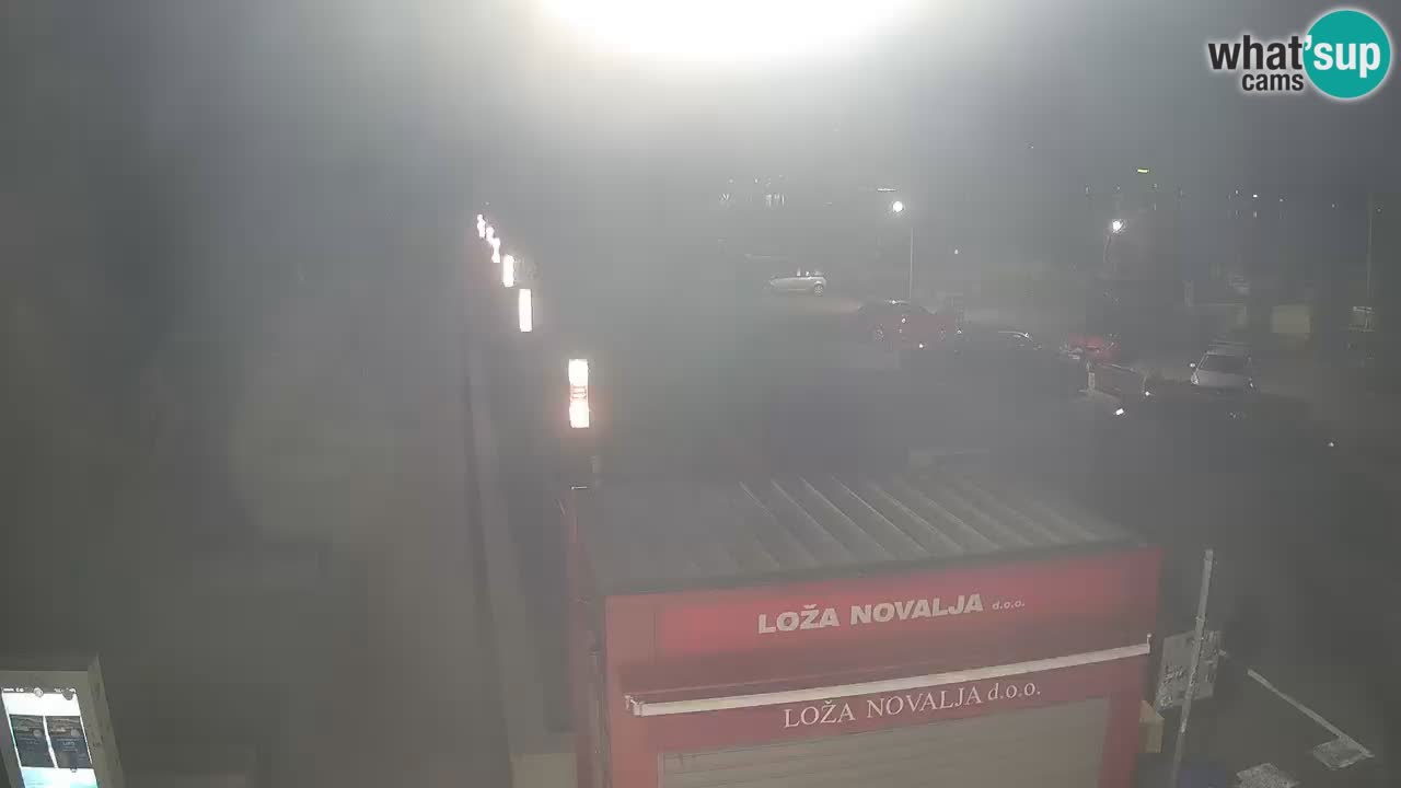 Live cam Novalja – Obala Petra Krešimira IV