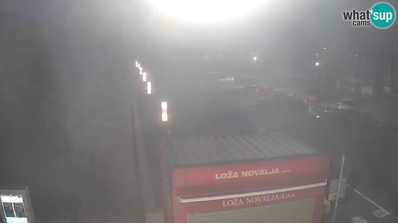 Webcam Novalja – Obala Petra Krešimira IV