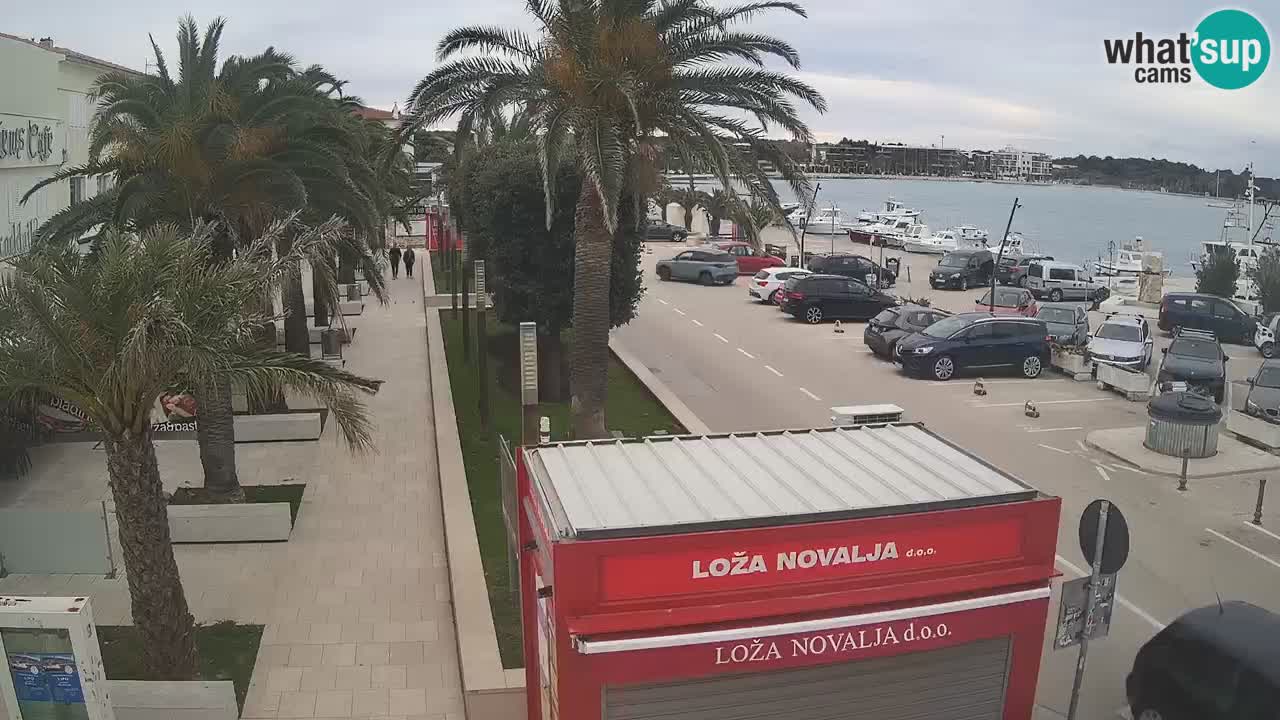 Webcam Novalja – Obala Petra Krešimira IV