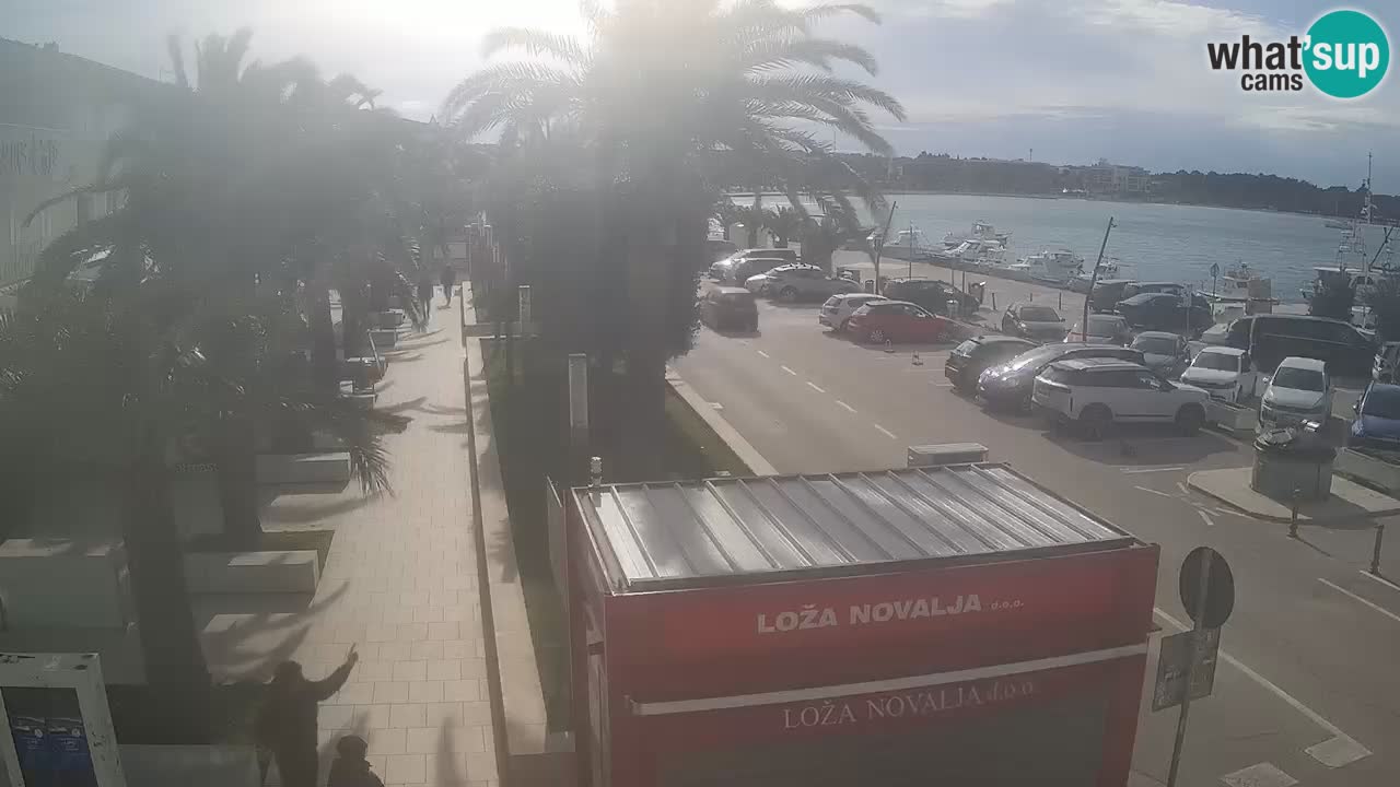 Webcam Novalja – Obala Petra Krešimira IV