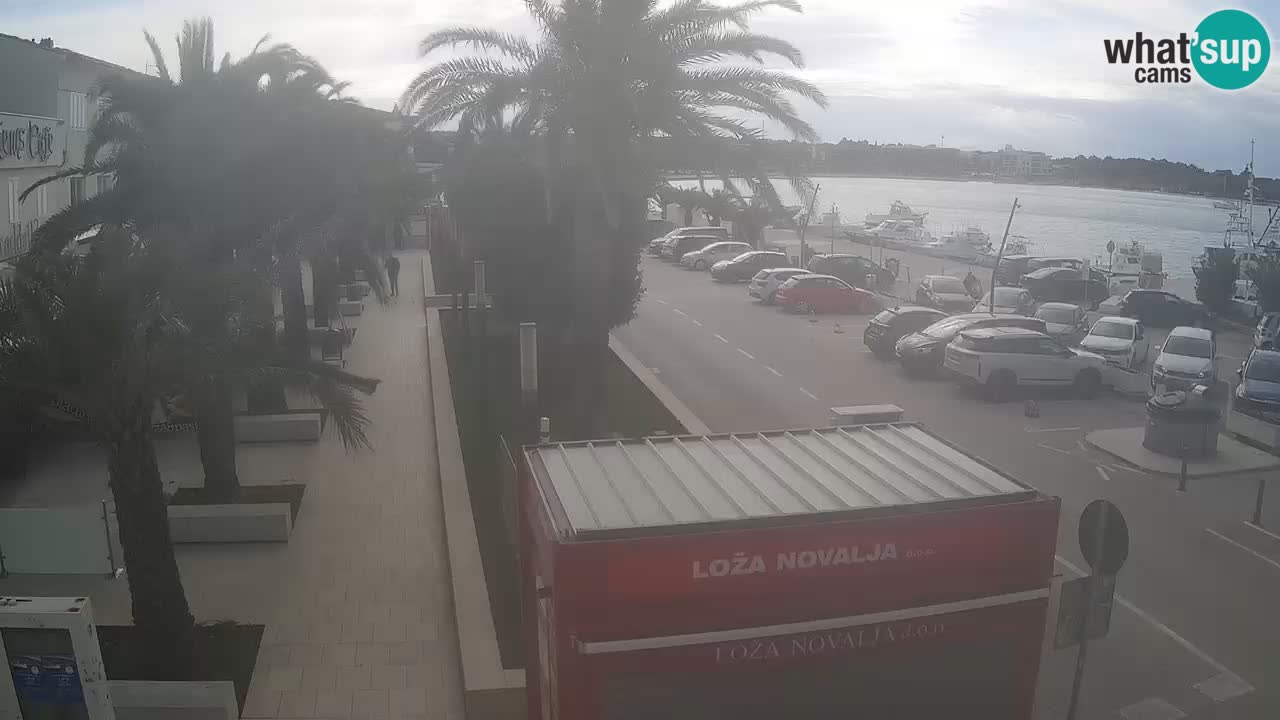 Live cam Novalja – Obala Petra Krešimira IV