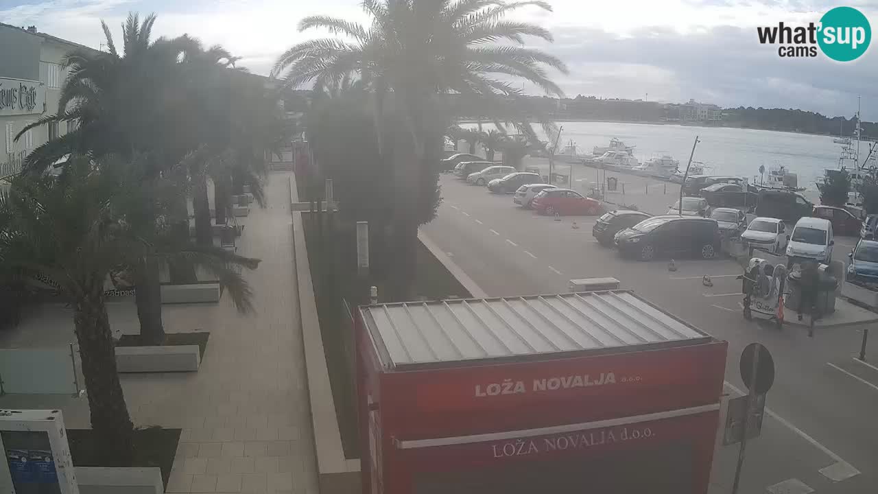 Live cam Novalja – Obala Petra Krešimira IV