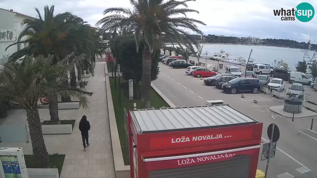 Webcam Novalja – Obala Petra Krešimira IV