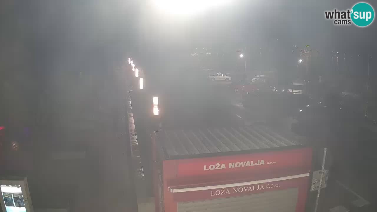 Webcam Novalja – Obala Petra Krešimira IV