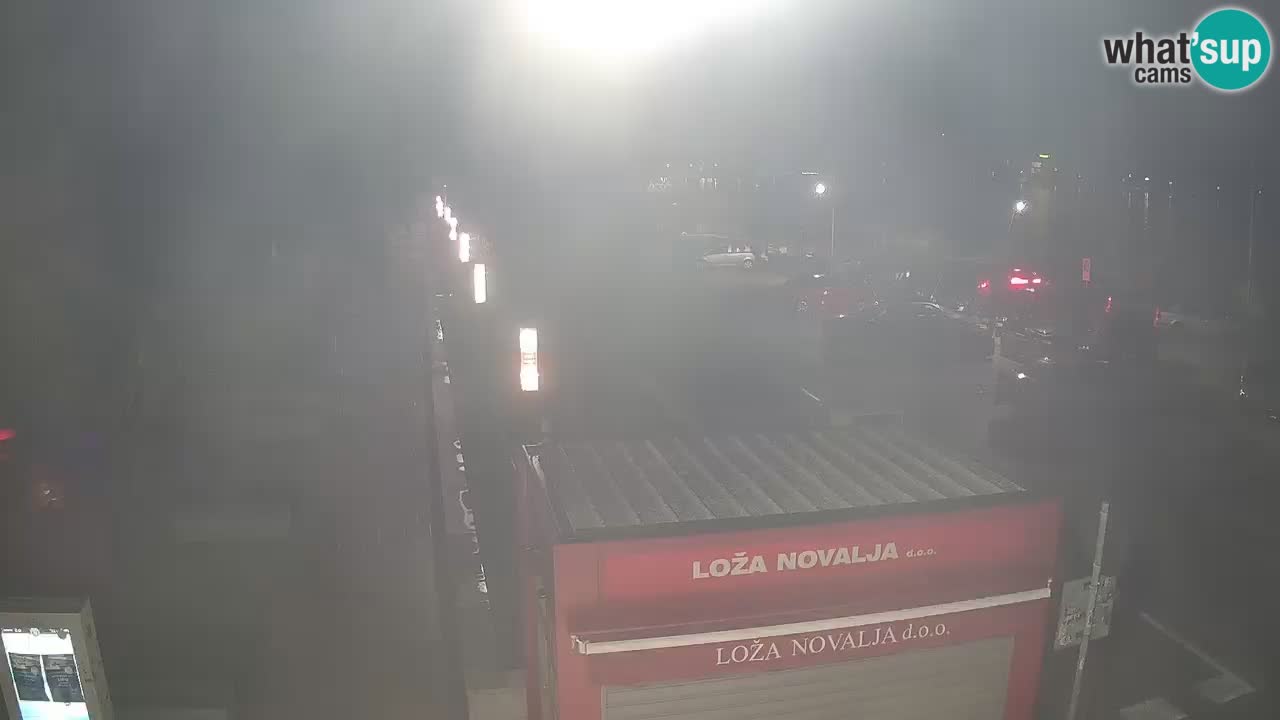 Webcam Novalja – Obala Petra Krešimira IV