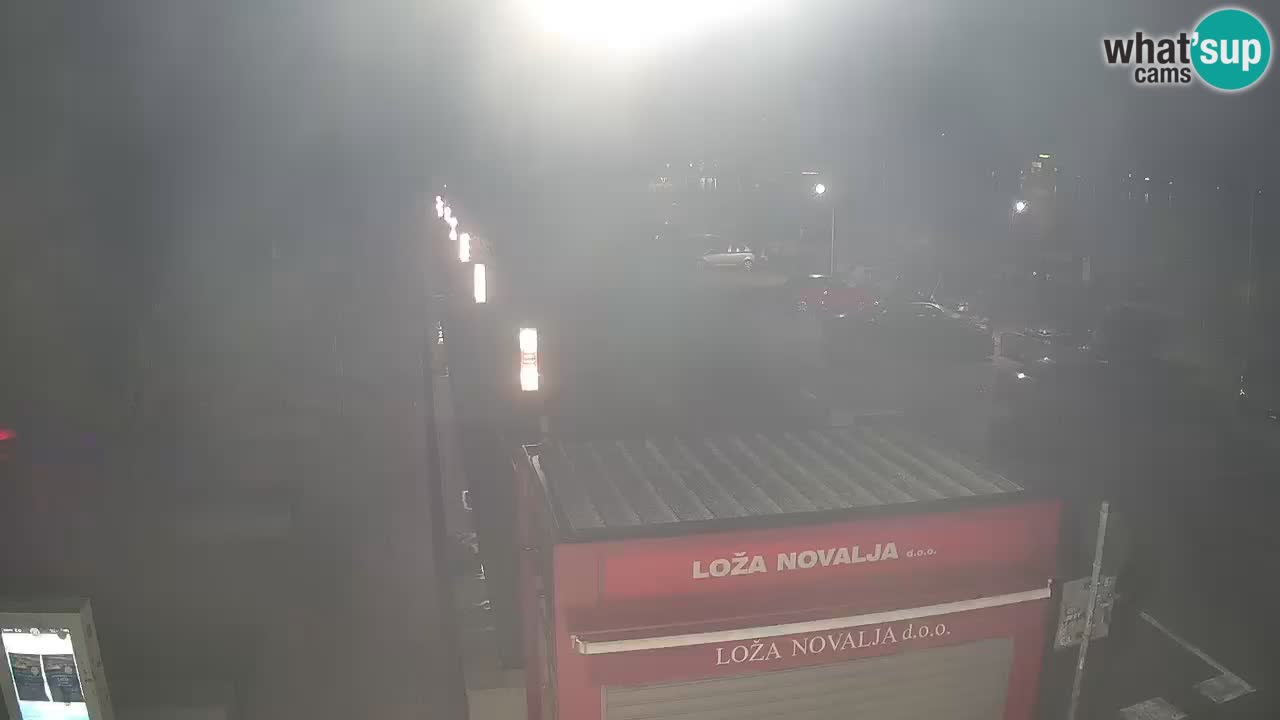 Webcam live Novalja – Obala Petra Krešimira IV