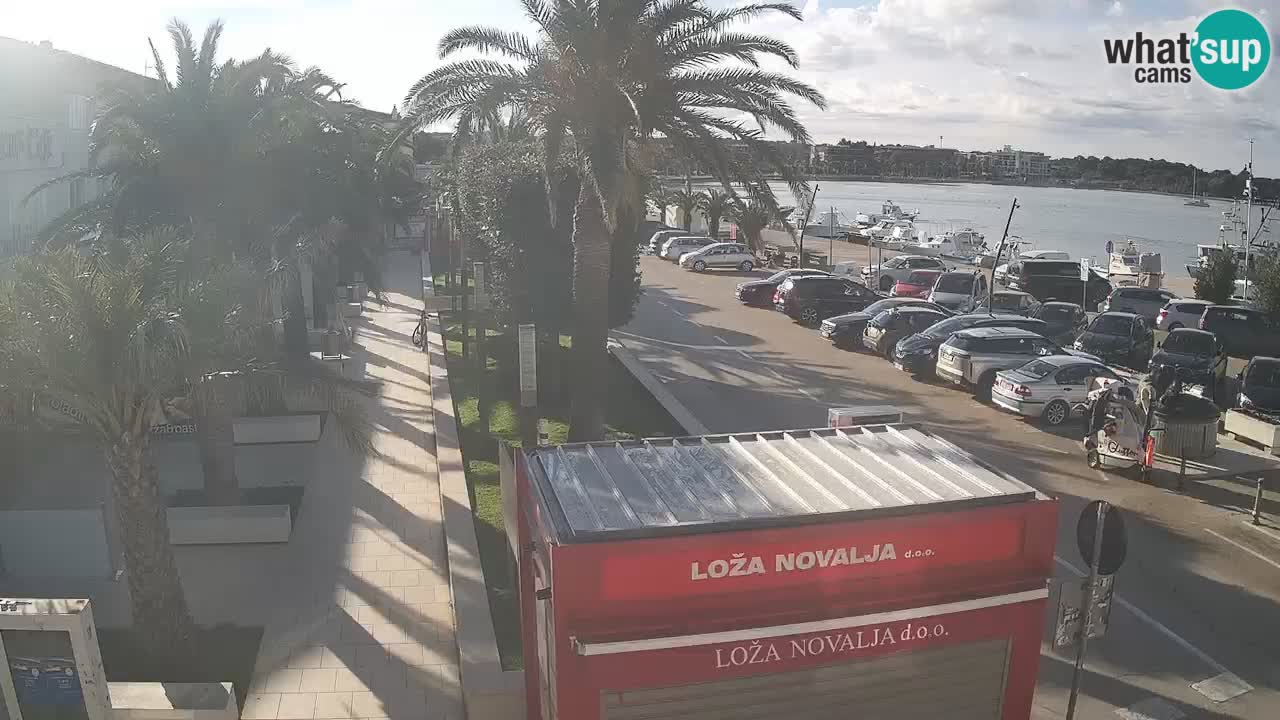 Live cam Novalja – Obala Petra Krešimira IV