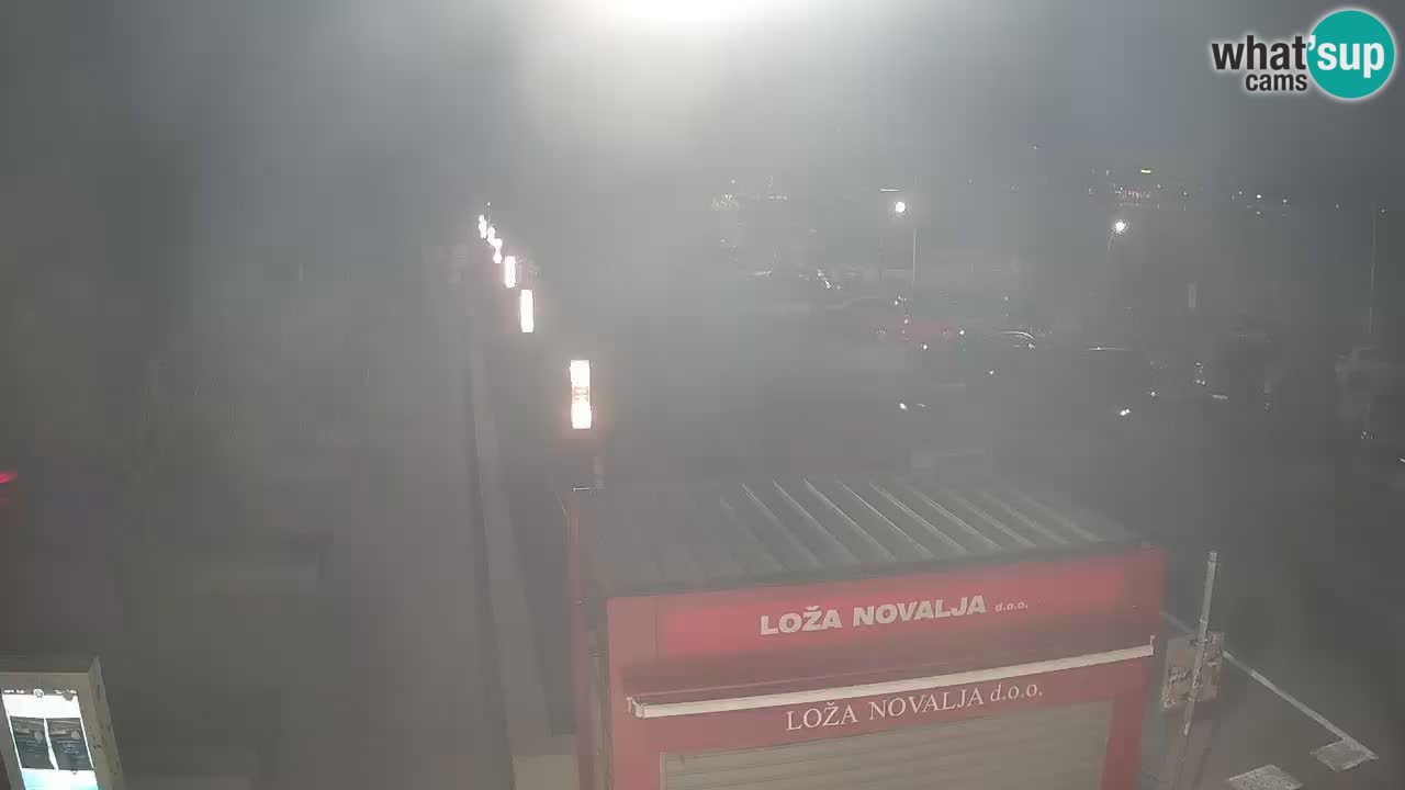 Webcam Novalja – Obala Petra Krešimira IV