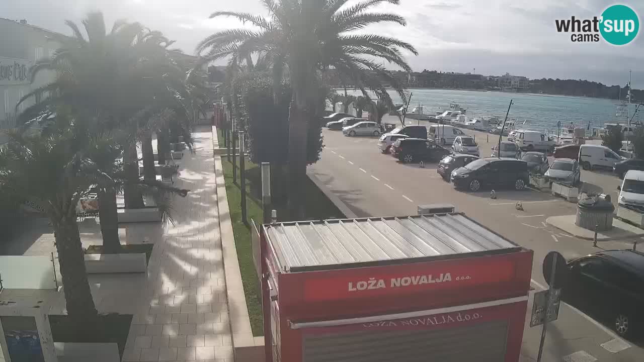 Webcam Novalja – Obala Petra Krešimira IV