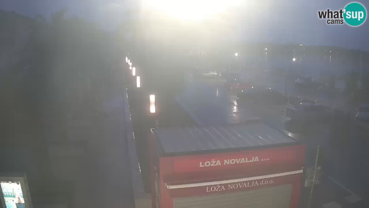 Webcam live Novalja – Obala Petra Krešimira IV