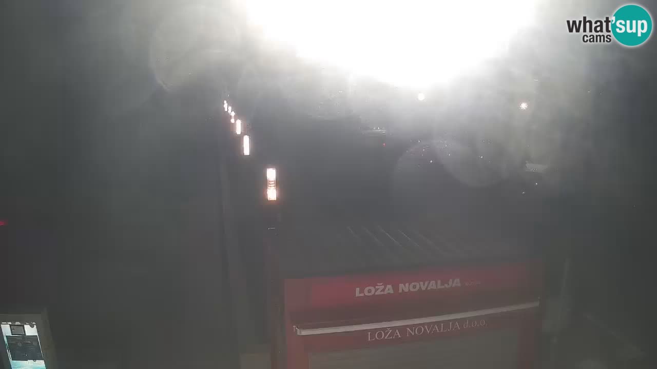 Live cam Novalja – Obala Petra Krešimira IV