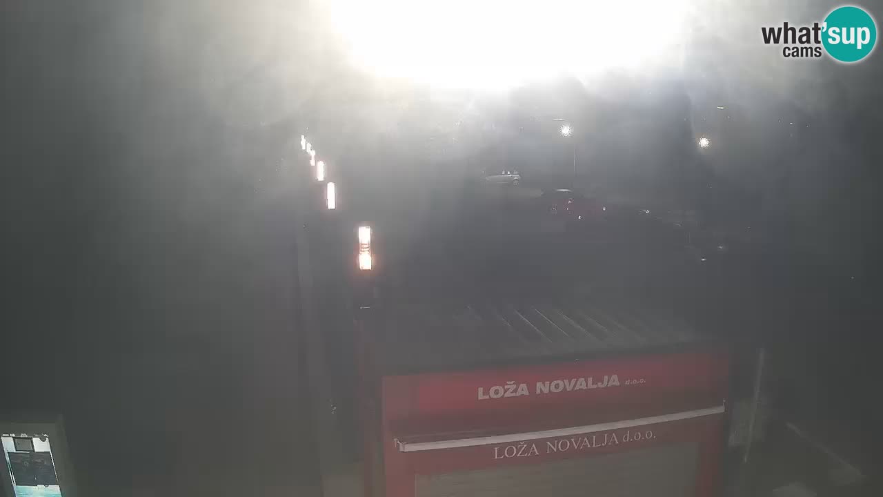 Webcam live Novalja – Obala Petra Krešimira IV