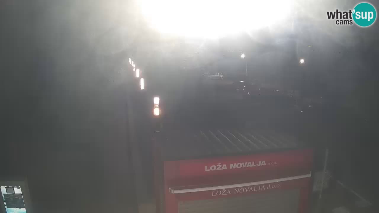 Live cam Novalja – Obala Petra Krešimira IV