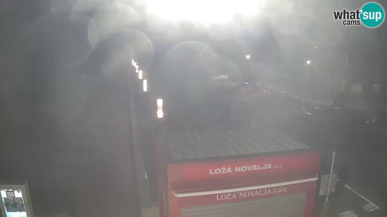 Live cam Novalja – Obala Petra Krešimira IV