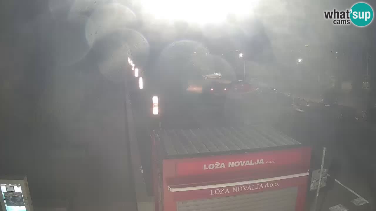 Live cam Novalja – Obala Petra Krešimira IV