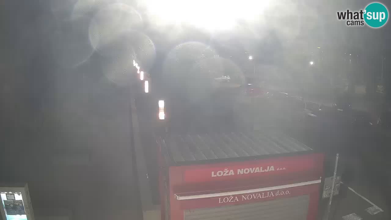 Live cam Novalja – Obala Petra Krešimira IV