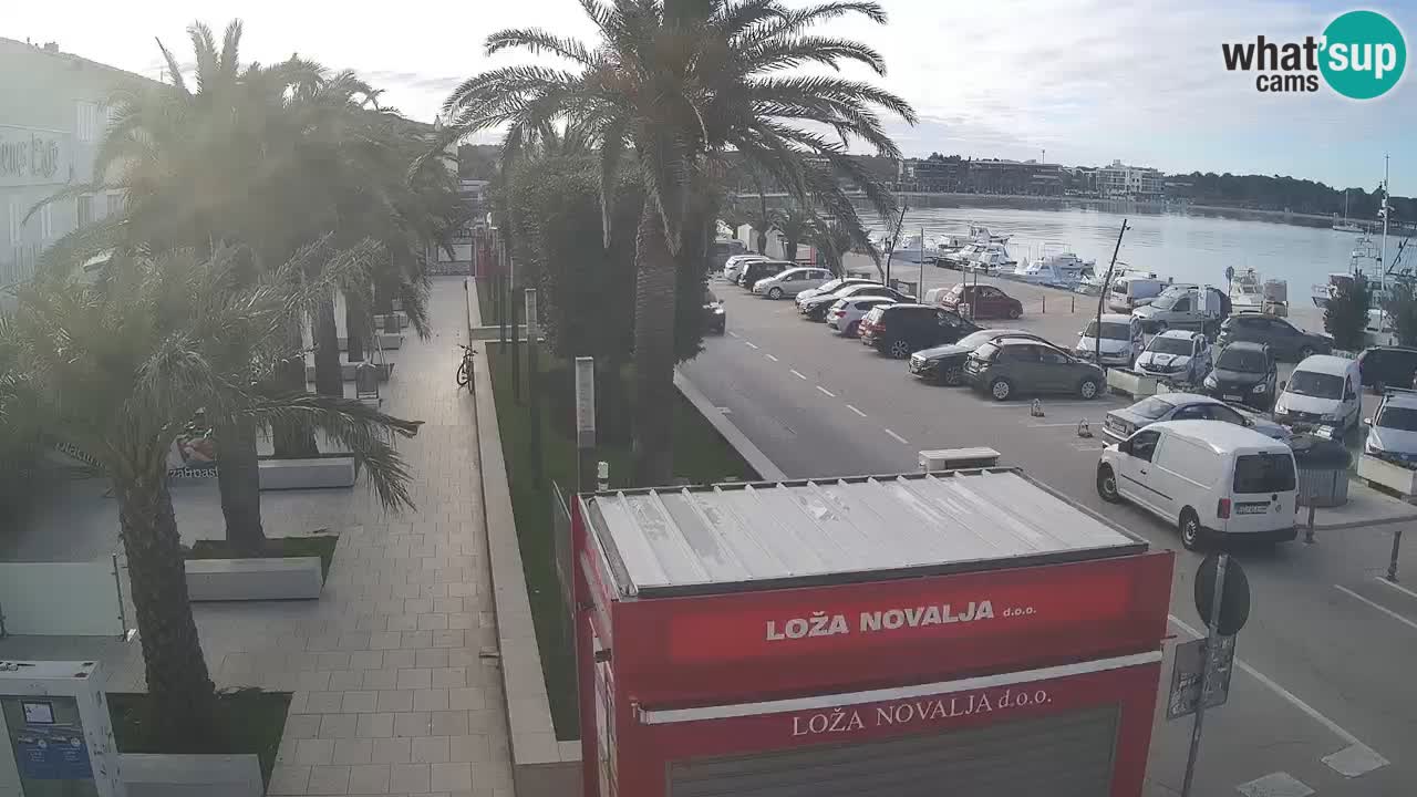 Webcam Novalja – Obala Petra Krešimira IV