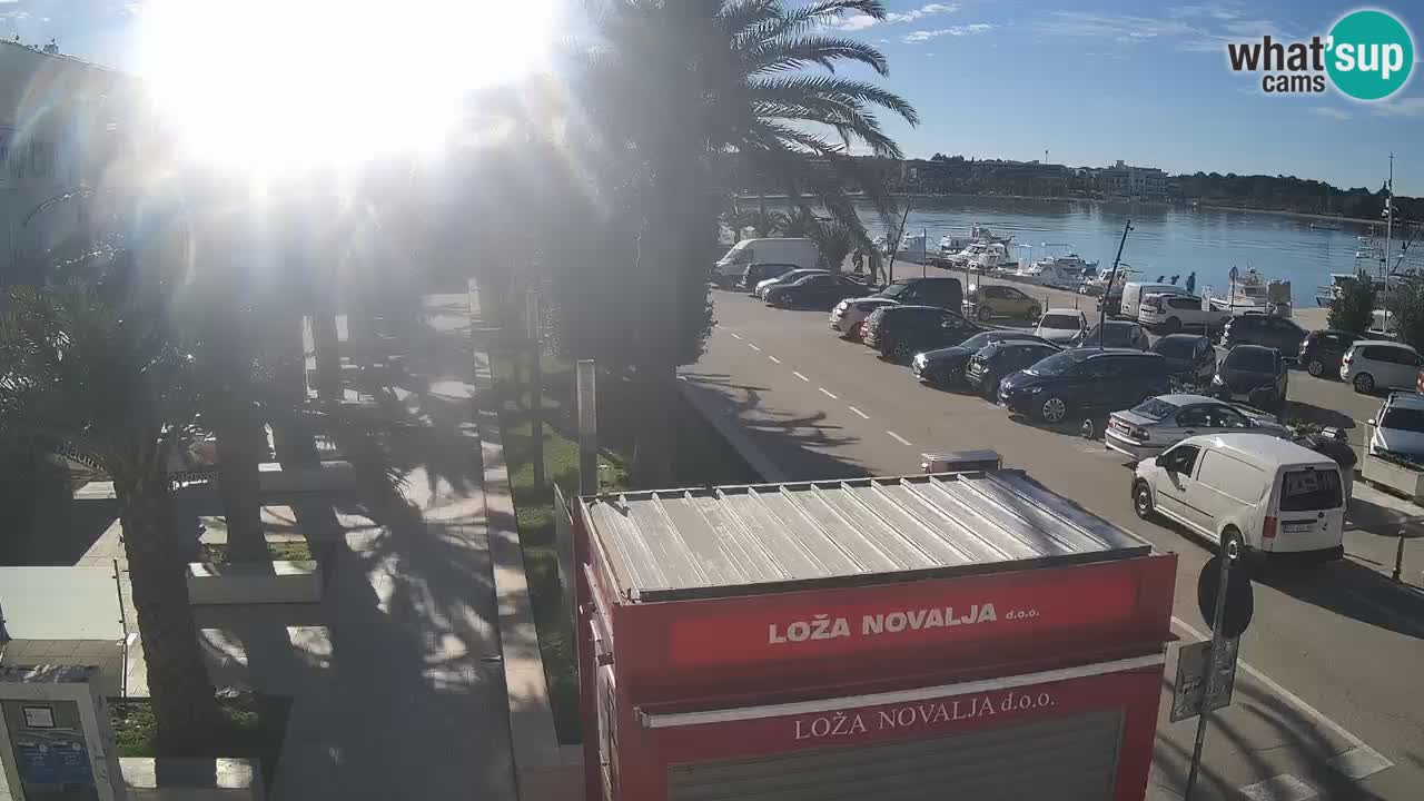 Live cam Novalja – Obala Petra Krešimira IV