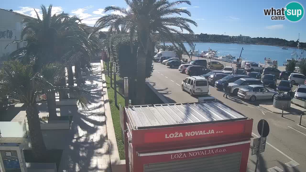 Live cam Novalja – Obala Petra Krešimira IV