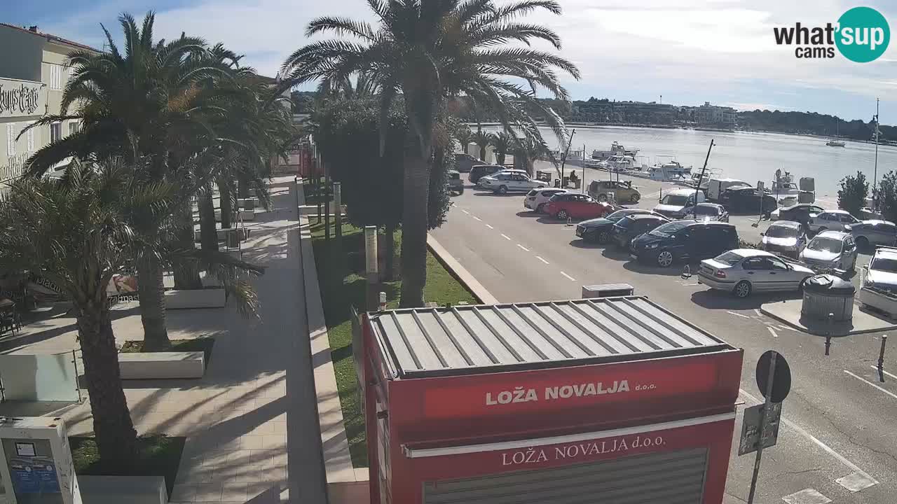 Live cam Novalja – Obala Petra Krešimira IV