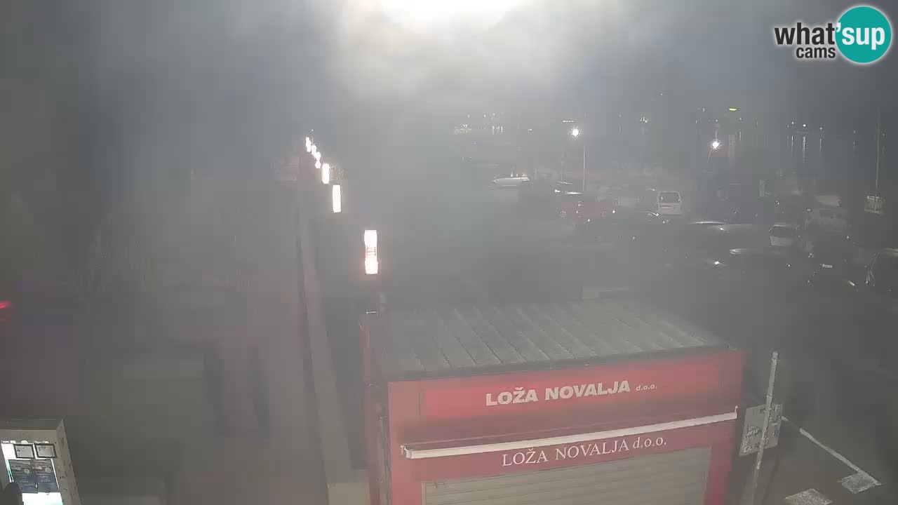 Live cam Novalja – Obala Petra Krešimira IV