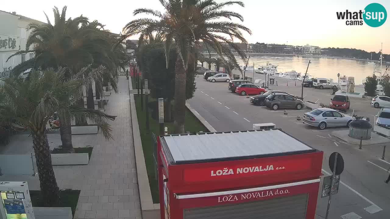 Live cam Novalja – Obala Petra Krešimira IV